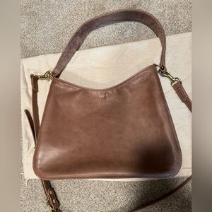 Fount The Petit Kinsley crossbody in pink beige